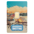 PAMP Star of David 1 Gram Gold Bar