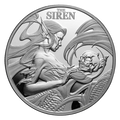 2025 Niue Mythical Creatures: The Siren 1 oz Silver Coin Pre-Owned – product view