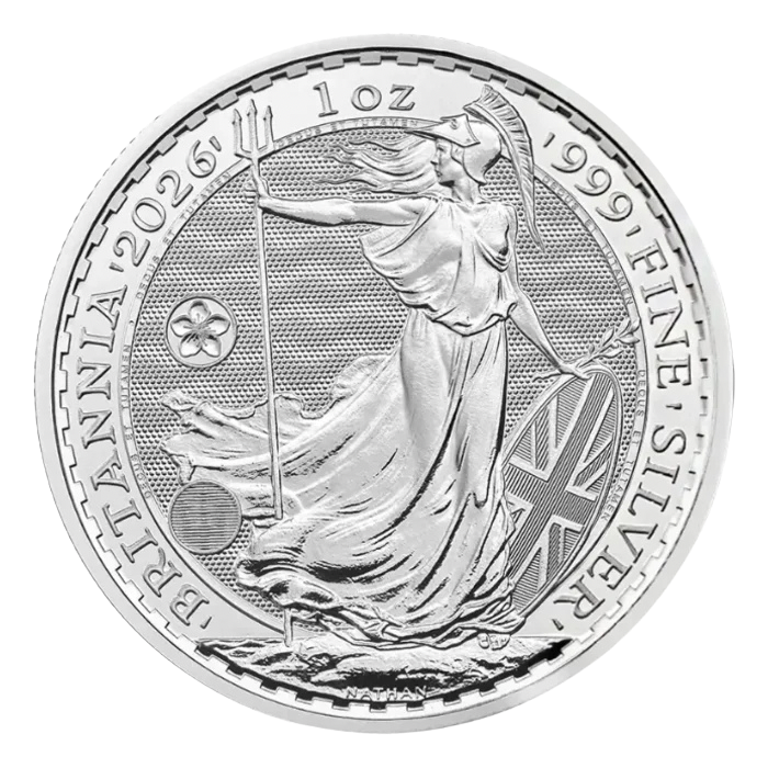 2026 UK Britannia Cherry Blossom Sakura Privy 1 oz Silver Coin | 156Bullion