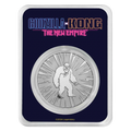 Godzilla x Kong – Kong Colorized 1 oz Silver Round in TEP