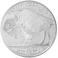 SilverTowne Mint 1 oz Silver Buffalo Round Pre-Owned