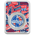 Coca-Cola® 1 oz Silver Colorized Americana (in TEP)