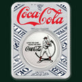 Coca-Cola® Vintage Batter Up 1 oz Silver Colorized Round in TEP