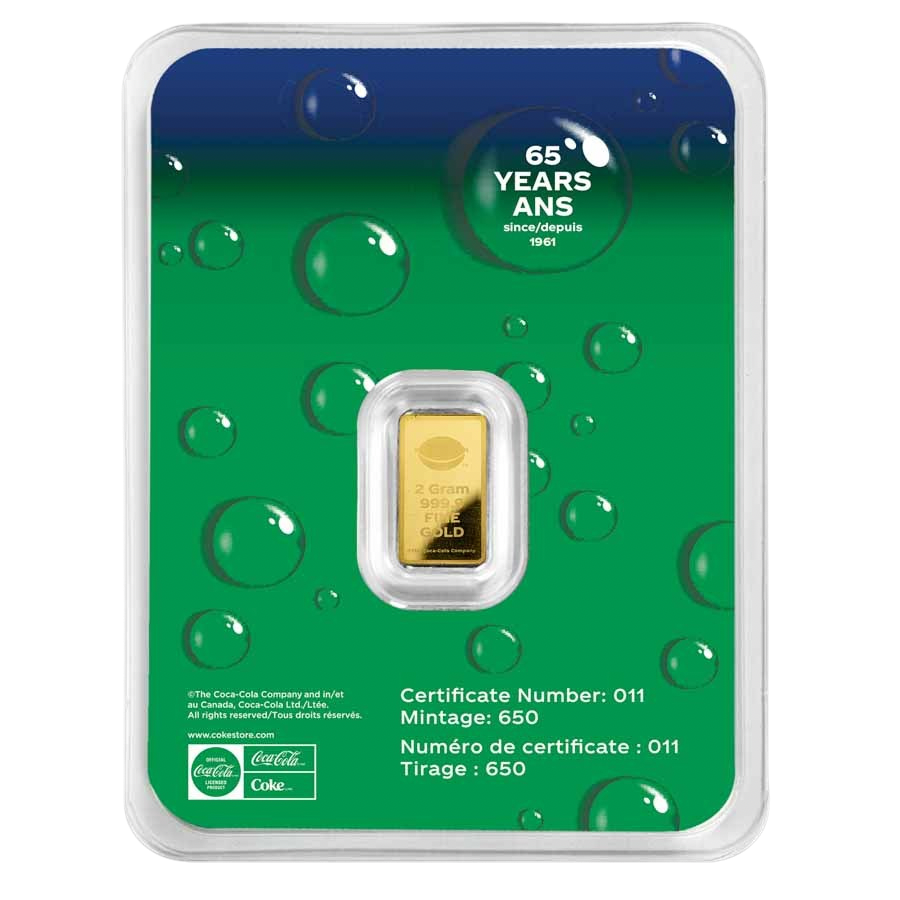 Sprite® 2 Gram Gold Bar in TEP