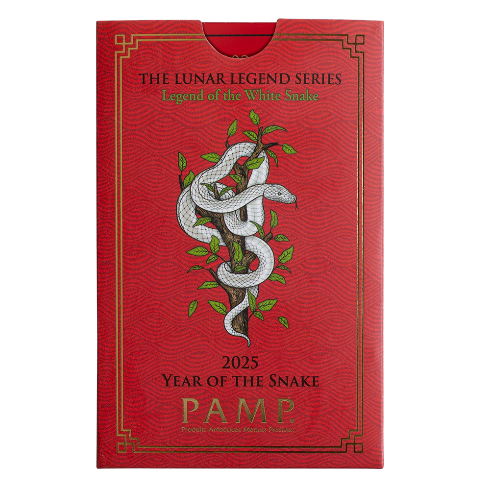 2025 Pamp Lunar Year of the Snake - Legend of the White Snake 1oz Silver Bar
