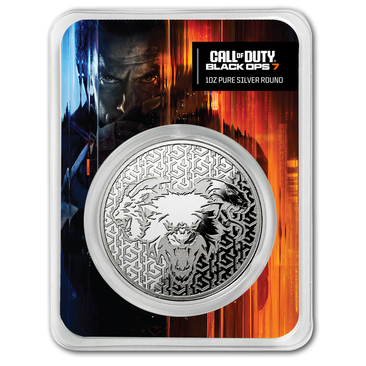 Call of Duty Black Ops 7 1oz Silver Round – product view