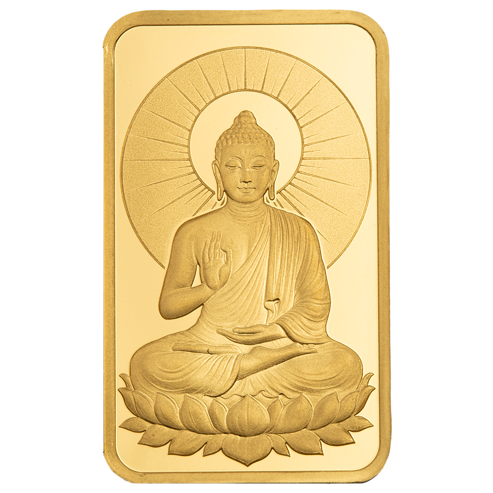 PAMP Buddha 5 Gram Gold Bar