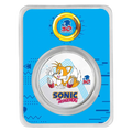 2021 Niue Sonic the Hedgehog 30th Anniversary – Miles “Tails” Colorized 1 oz Silver Coin in TEP