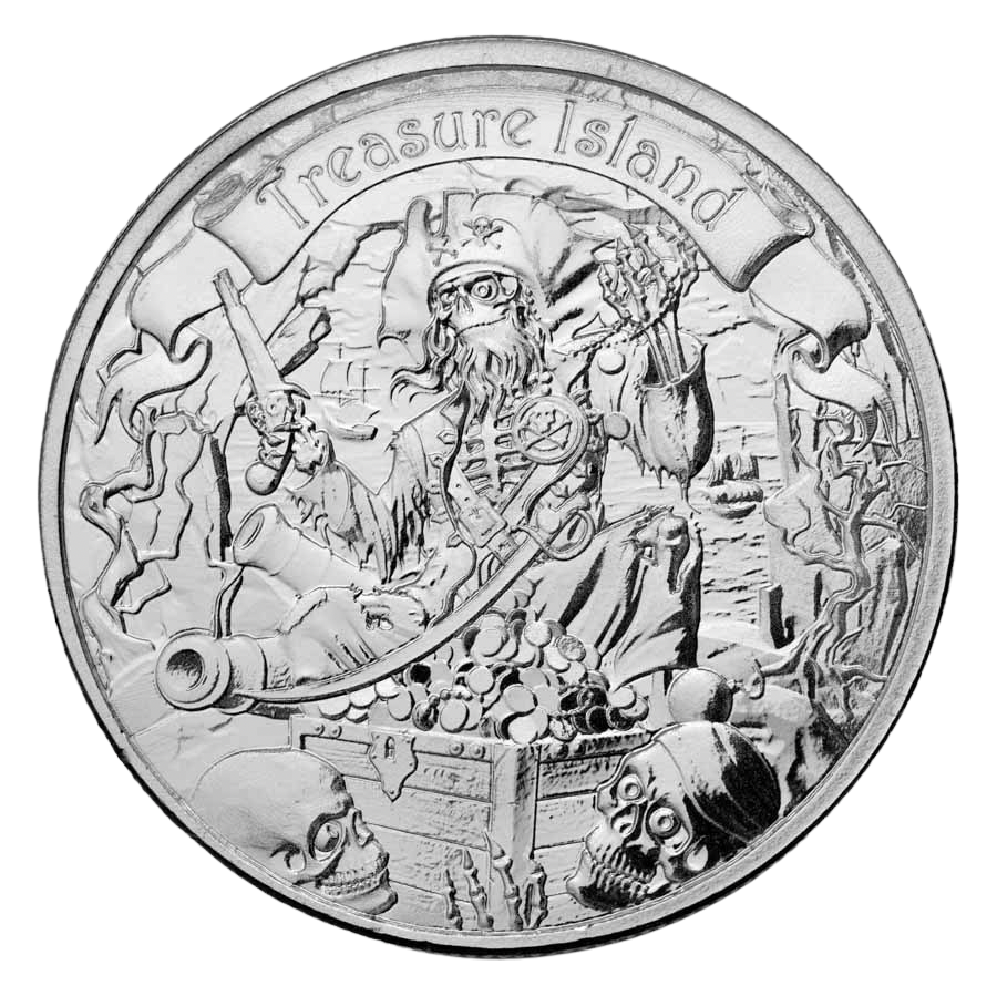 2026 Niue Treasure Island 1 oz Silver Coin Pre-Owned – product view