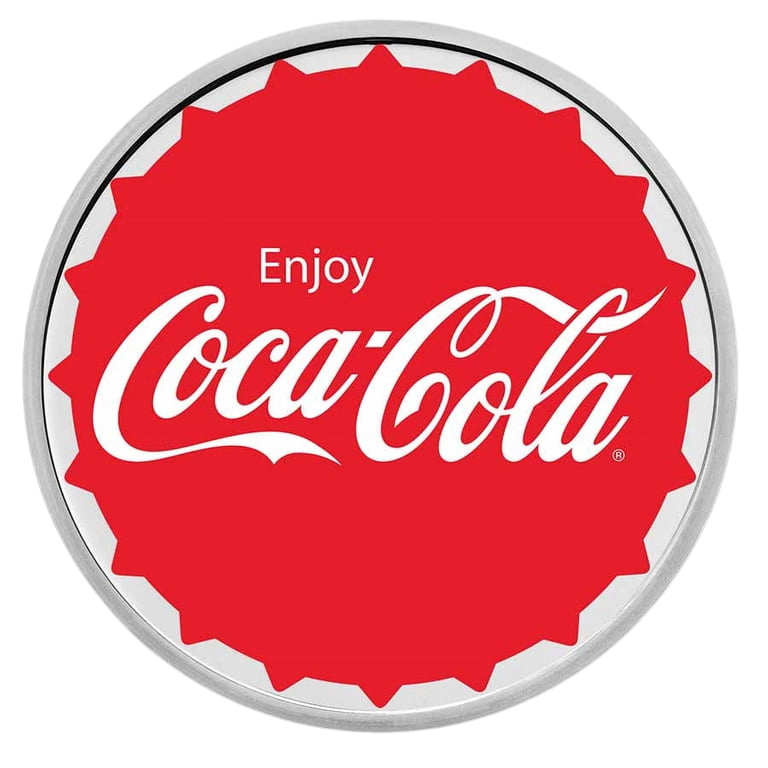 Coca-Cola® 1 oz Silver Colorized Round (Bottle Cap)