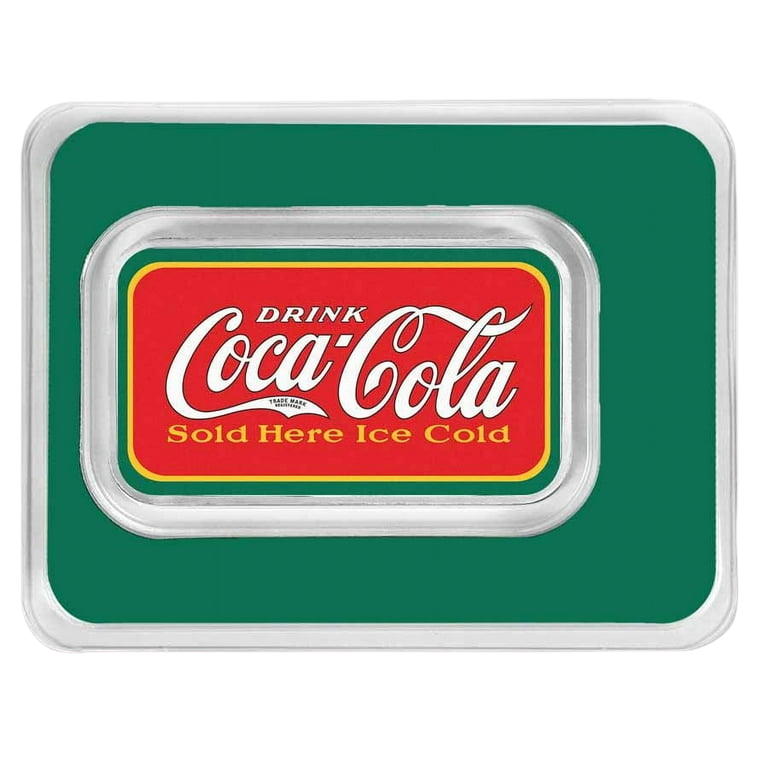 Coca-Cola® Vintage 1 oz Silver Colorized Bar in TEP