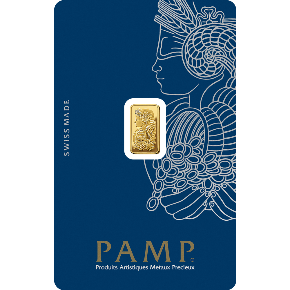 Pamp Lady Fortuna™ Gold Minted Bar - 1g
