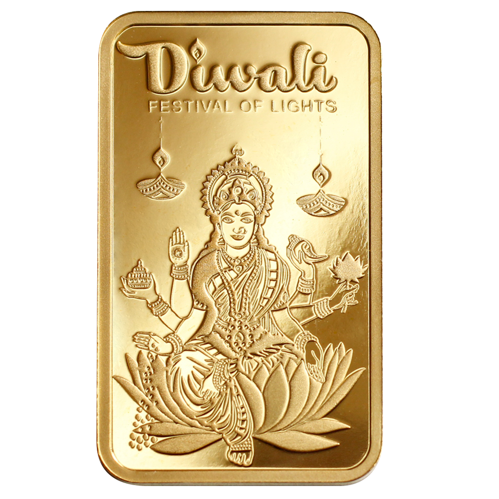 Pamp Diwali - Lakshmi 5g Pure Gold Bar