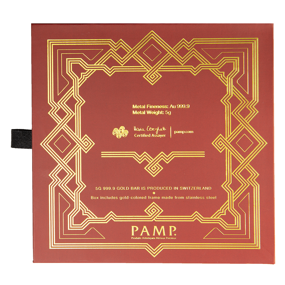 PAMP Arabian Camel 5 Gram Gold Bar