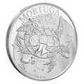 Zombucks World Mortuga 1 oz Silver Round Pre-Owned