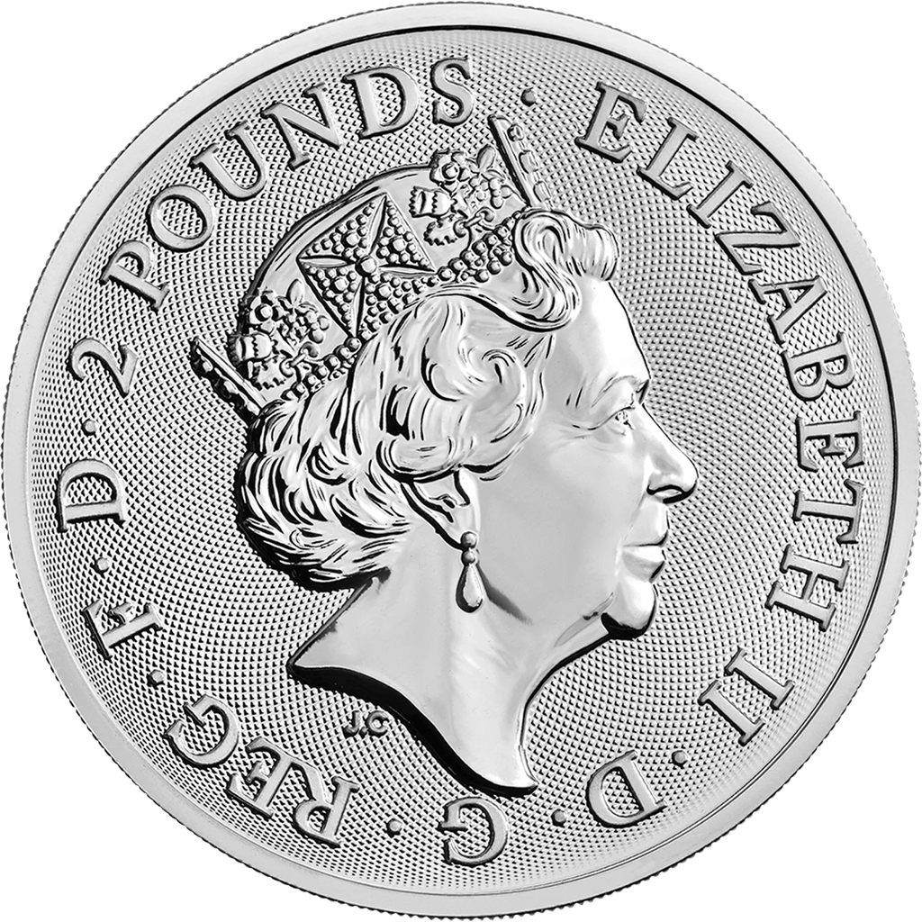 2018 Trafalgar Square 1 oz Silver Coin | Landmarks of Britain Pre-Owned