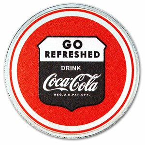 Coca-Cola® 1 oz Silver Colorized Round Route 66 (in TEP)