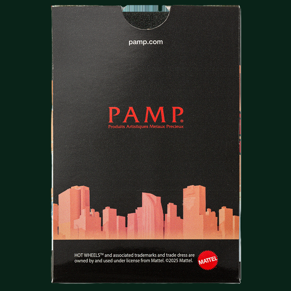 Pamp Hotwheels 1g Gold Bar