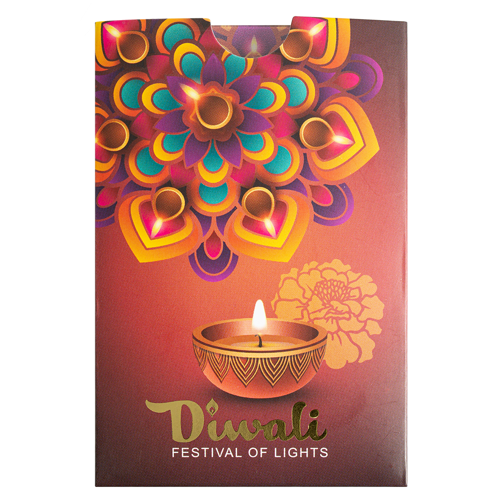 5g Pure Gold Bar - Diwali Lakshmi & Rangoli art