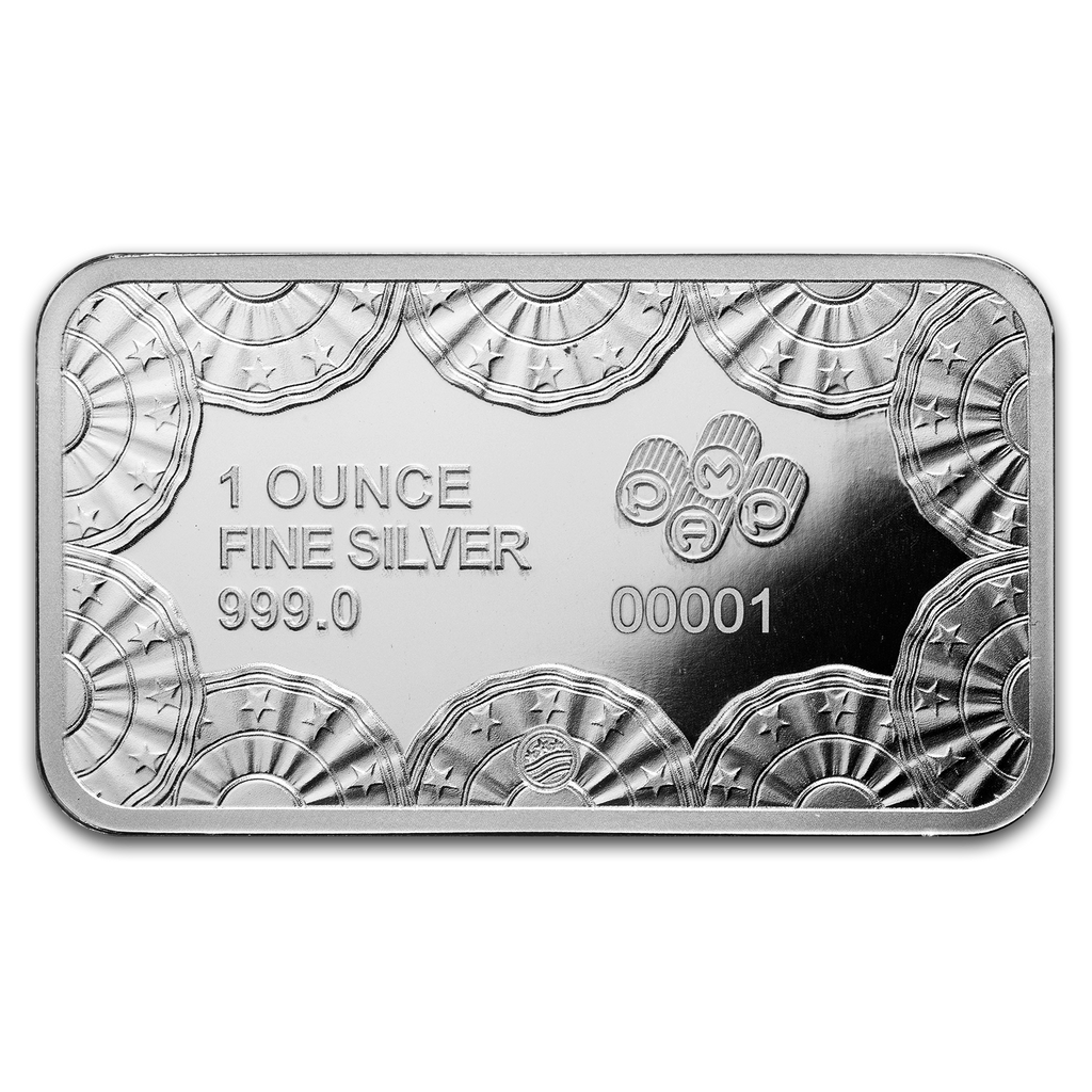 Pamp 1oz Silver 250th Anniversary of USA Eagle