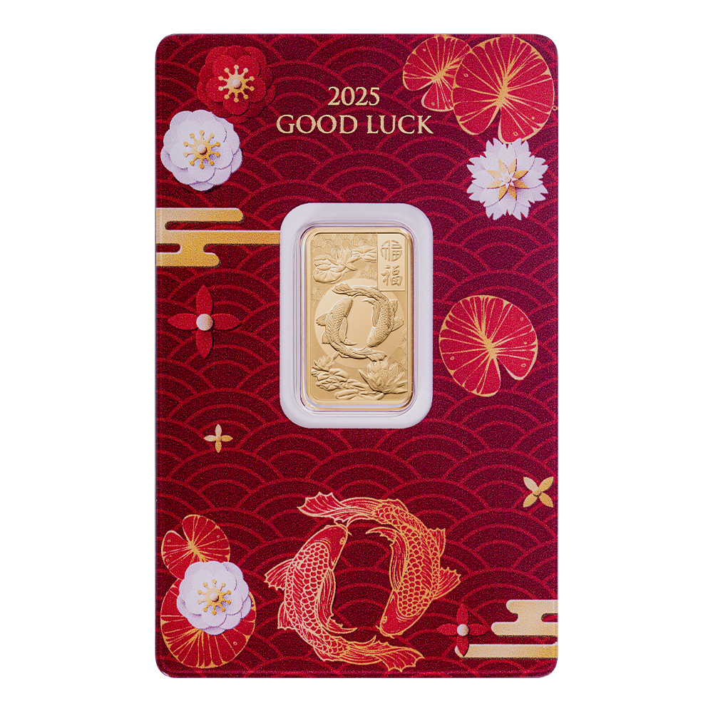 Pamp Good Luck - Koi Fish 5g Pure Gold Bar