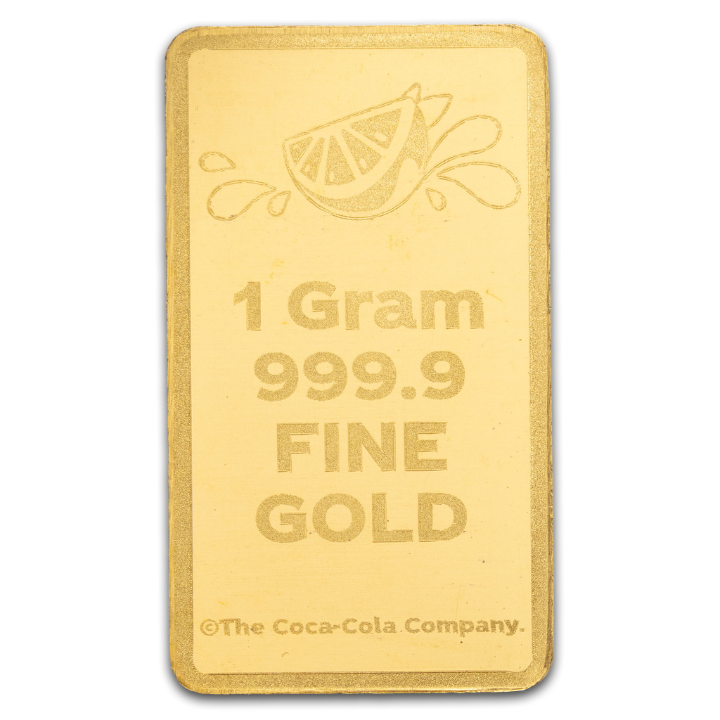Fanta 1g Gold Bar in TEP