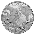 2026 Niue Mythical Creatures: The Kraken 1 oz Silver Coin Pre-Owned – product view