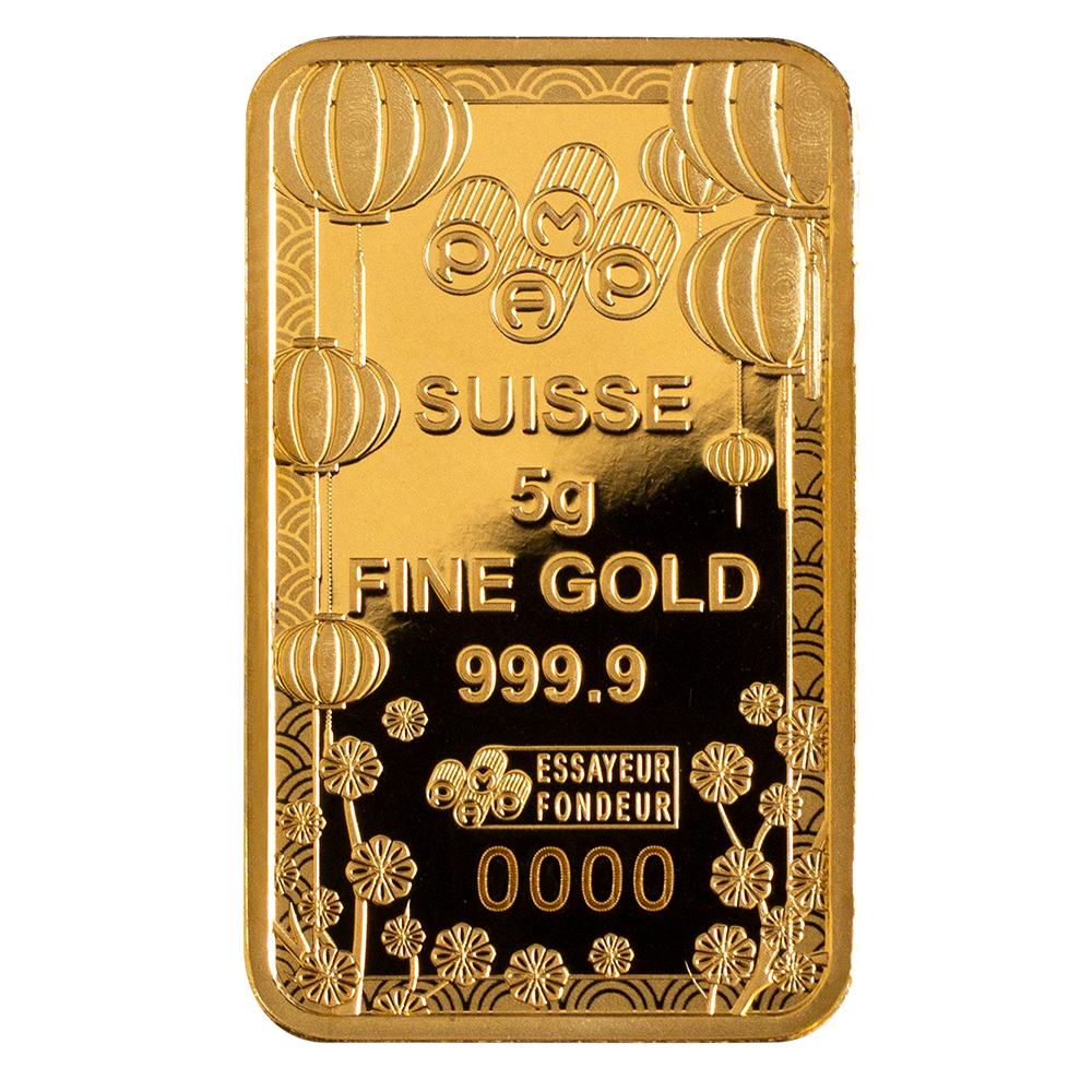 Pamp Good Luck 5g Pure Gold Bar