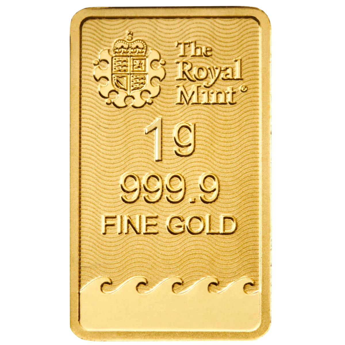 Britannia 1g Gold Bullion Minted Bar | .9999 Fine Gold