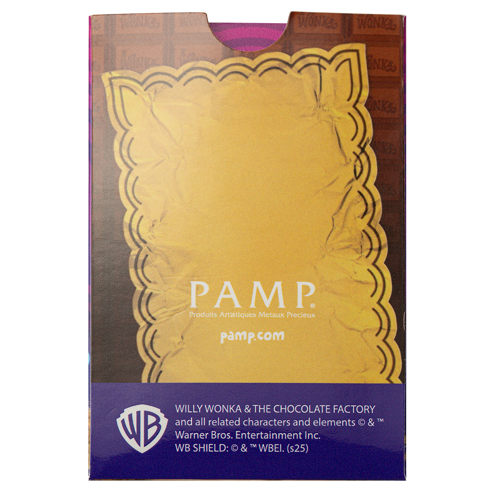 Pamp 5g Pure Gold Bar - Wonka Chocolate