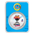2021 Niue Sonic the Hedgehog 30th Anniversary – Doctor Eggman Colorized 1 oz Silver Coin in TEP