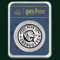 Harry Potter 1 oz Silver Colorized Gringotts Medallion with TEP
