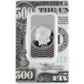 2023 Pamp Suisse Morgan 50g .999 Silver $500 Bill Bar