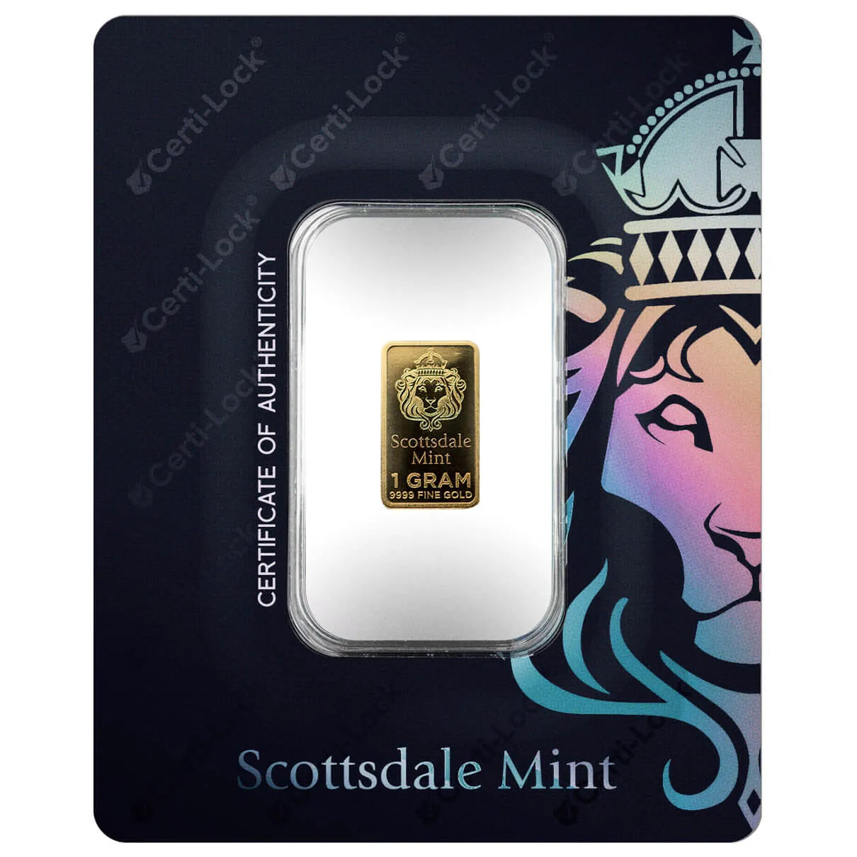 Scottsdale 1g Gold Prepper in Certi-Lock®