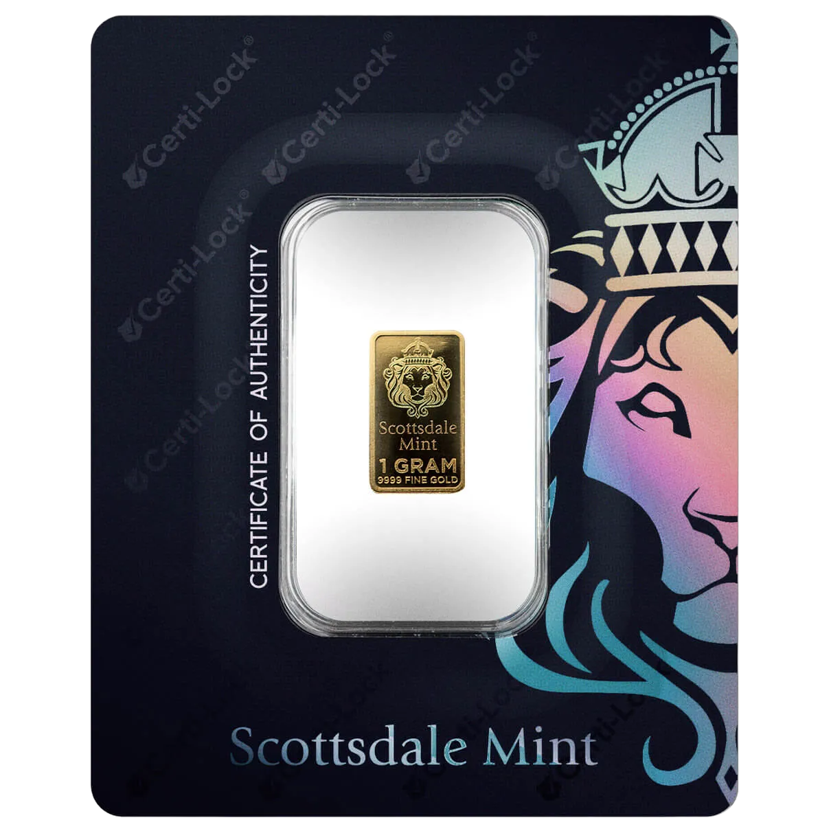 Scottsdale 1g Gold Prepper in Certi-Lock®