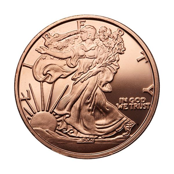 1oz Copper Liberty