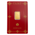 Pamp 2.5g Gold Bar Lucky Cat