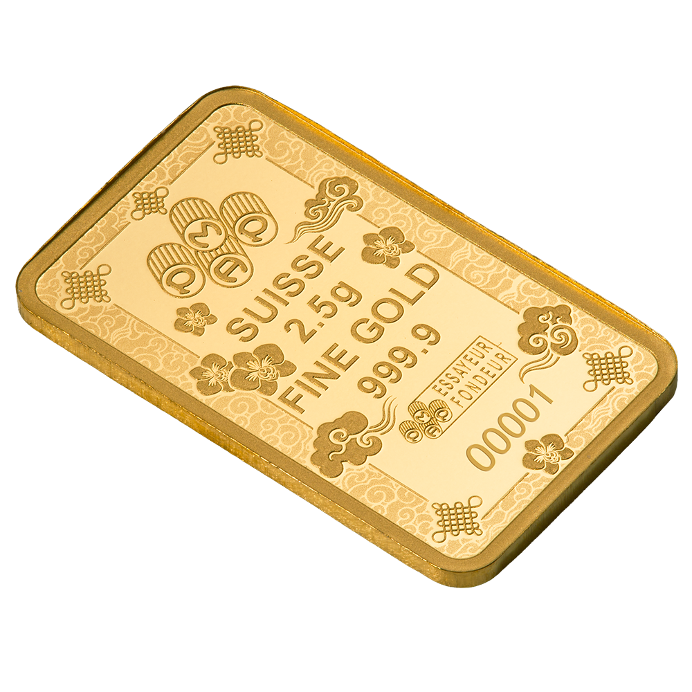 Pamp 2.5g Gold Bar Lucky Cat