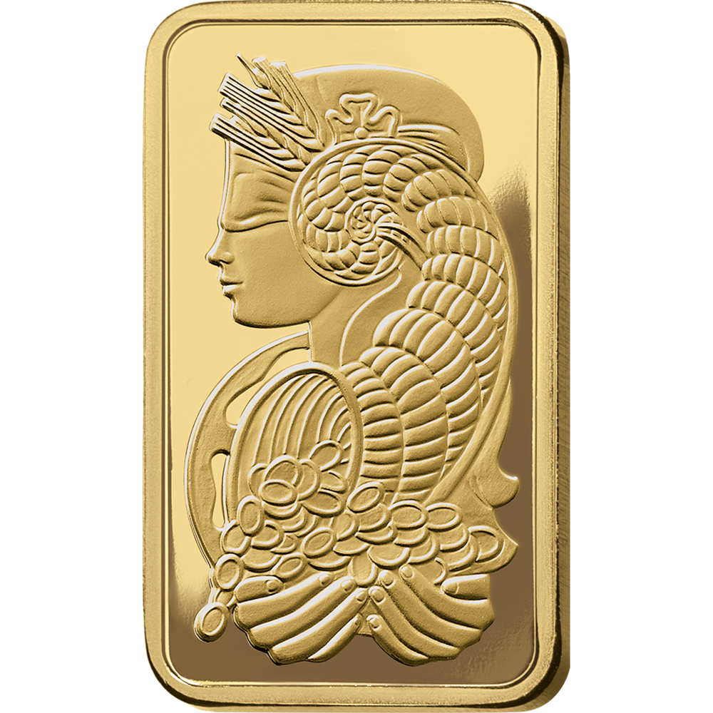 Pamp Lady Fortuna™ Gold Minted Bar - 5g