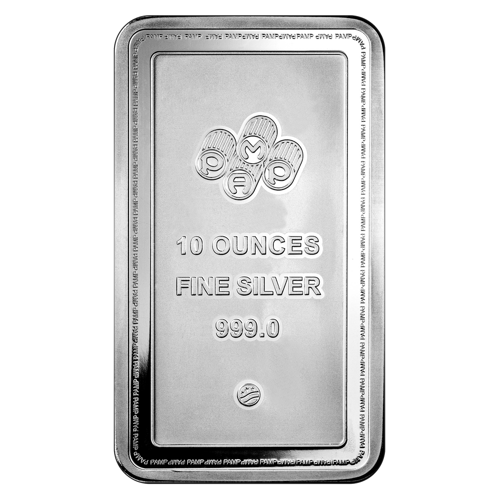 Pamp Lady of Liberty Silver Minted Bar - 10oz