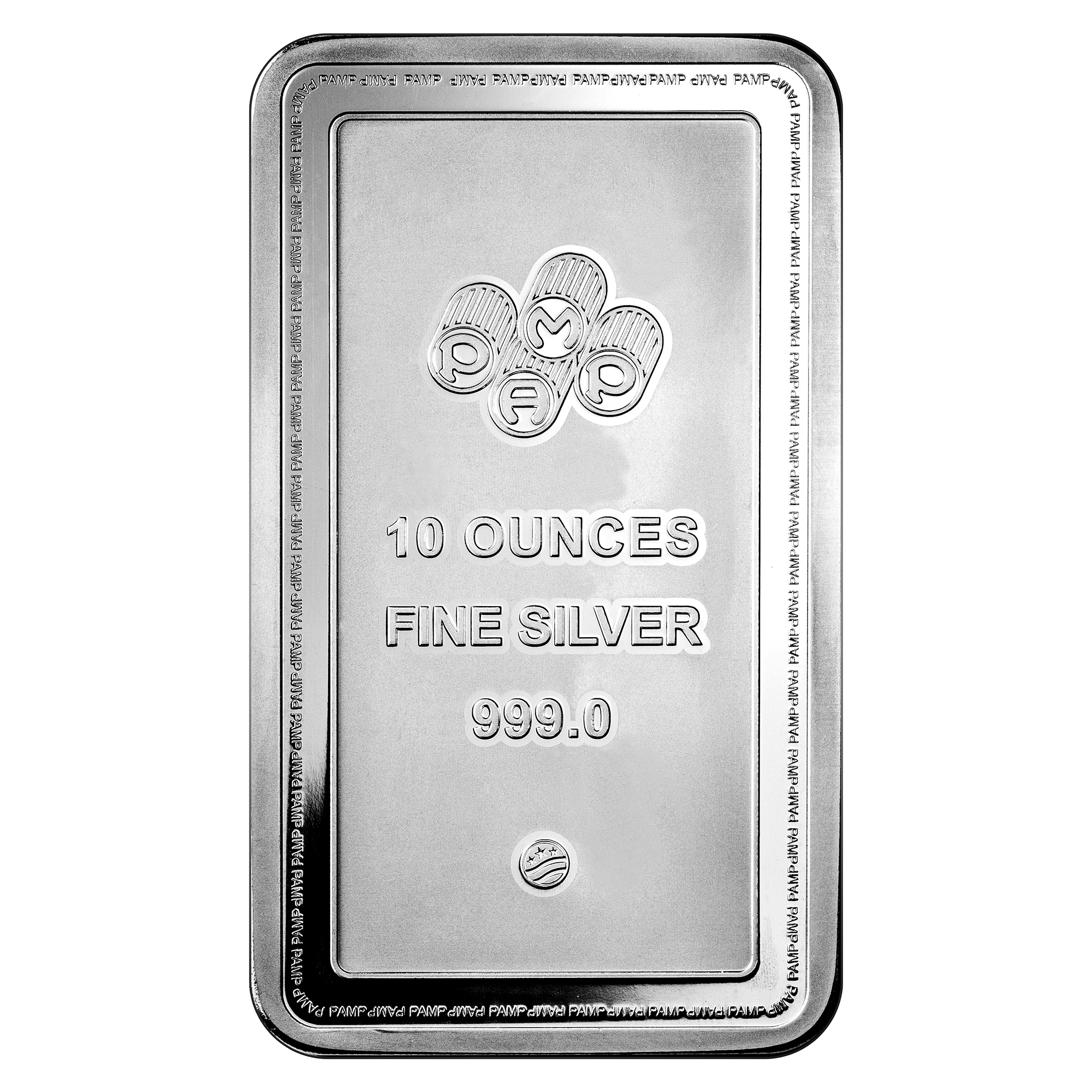 Pamp Lady of Liberty Silver Minted Bar - 10oz