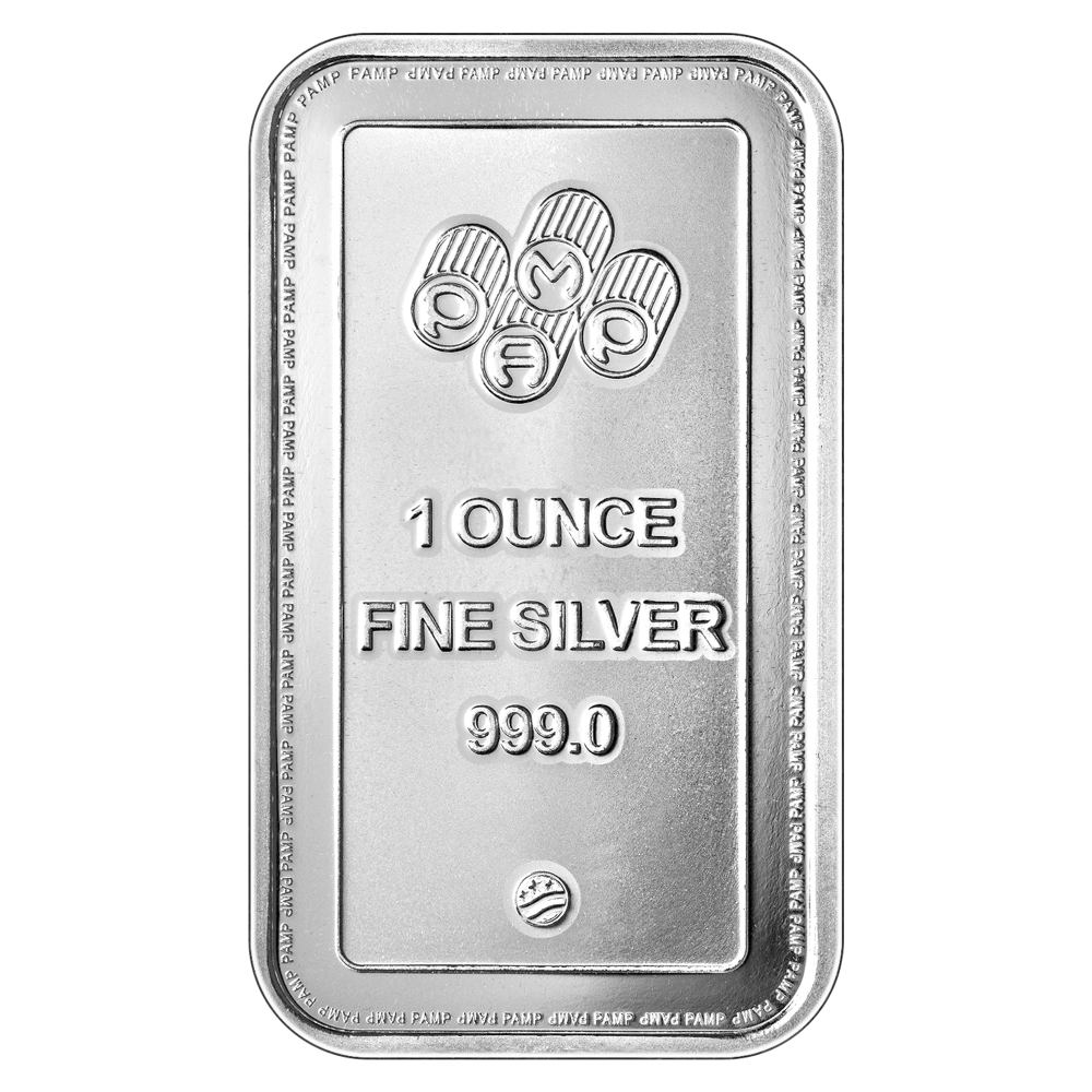 Pamp Lady of Liberty Silver Minted Bar - 1oz
