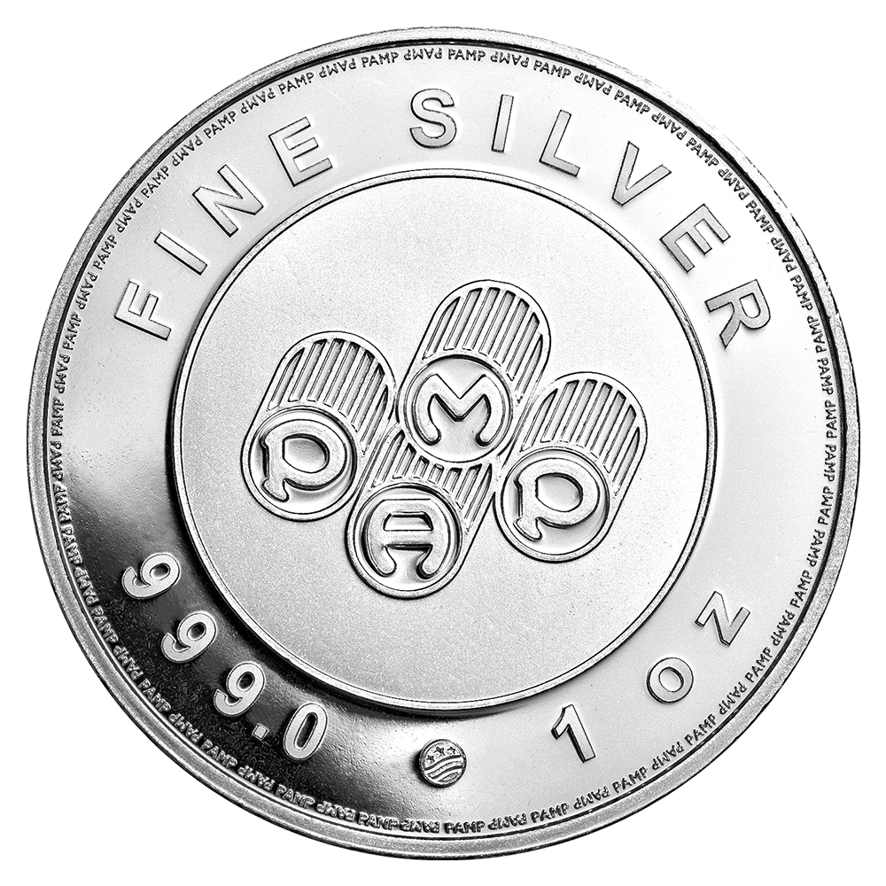 Pamp Lady of Liberty Silver Minted Round - 1oz