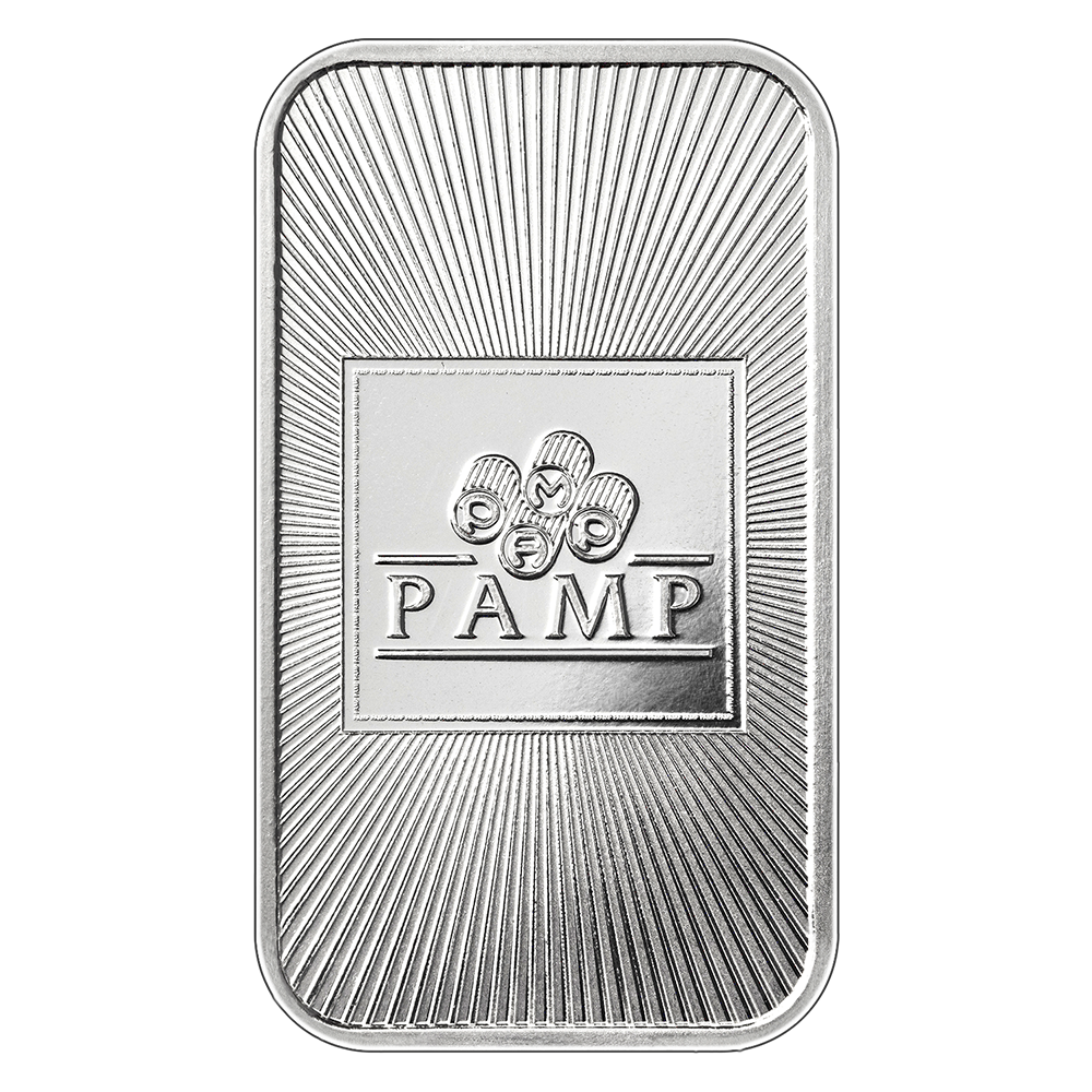 PAMP Silver Minted Bar - 1oz