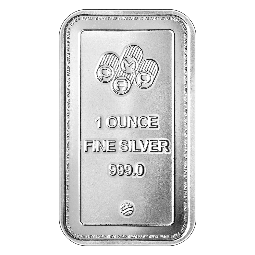 PAMP Silver Minted Bar - 1oz