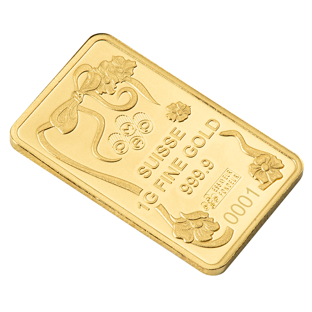 Pamp 1g Pure Gold Bar - Iconic Barbie™