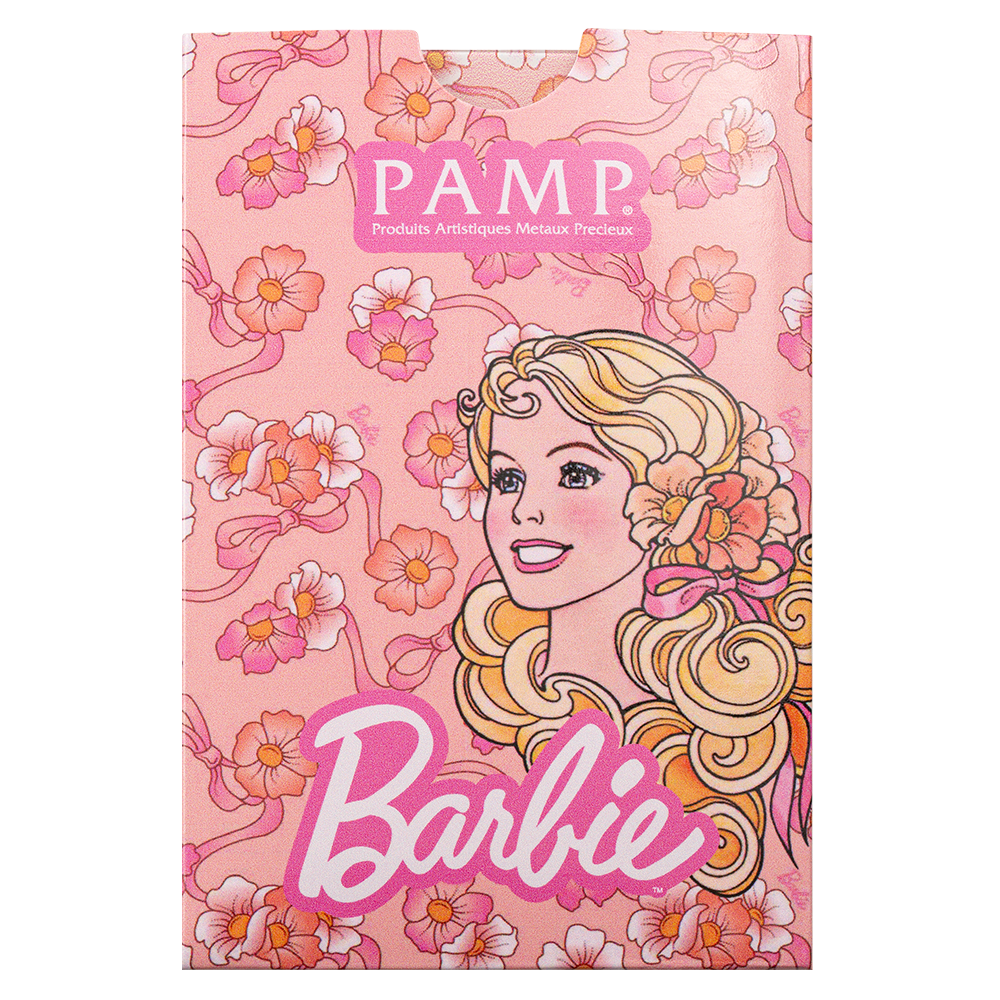 Pamp 1g Pure Gold Bar - Iconic Barbie™