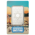 Pamp 1oz Pure Silver Bar - Star of David