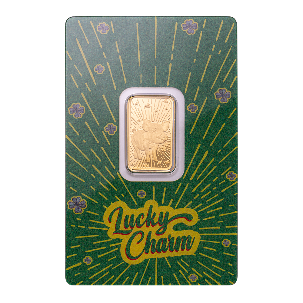 Pamp Lucky Pig 5g Pure Gold Bar
