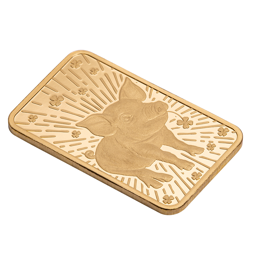 Pamp Lucky Pig 5g Pure Gold Bar